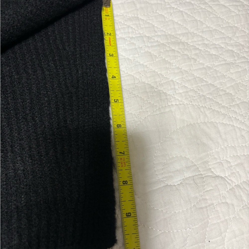 NWT - Vince Camuto Black Shaker Sweater Vest With High-Low Hem-Line - Picture 13 of 13
